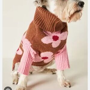 Little Beast Always Be Kind Floral Pet Sweater-XXS